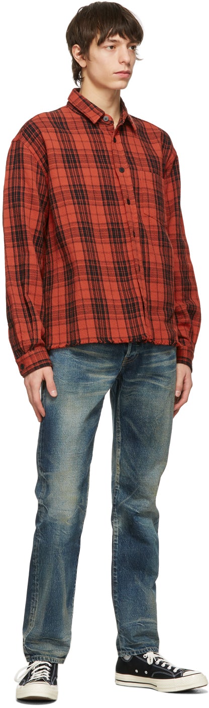 John Elliott Blue 'The Daze 2' Jeans