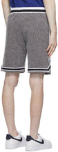 John Elliott Brown Fur Terry Game Shorts