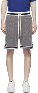 John Elliott Brown Fur Terry Game Shorts - Short de John Elliott Brown Terry Jeu Terry - 존 엘리엇 브라운 모피 테리 게임 반바지