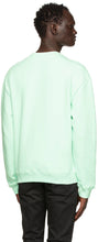 John Elliott Green Oversized Crewneck Sweatshirt