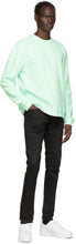 John Elliott Green Oversized Crewneck Sweatshirt