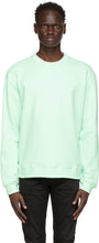 John Elliott Green Oversized Crewneck Sweatshirt - Sweat-shirt de Crewneck vert surdimensionné John Elliott - John Elliott Green 대형 Crewneck 스웨터