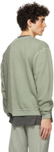 John Elliott Green Reconstructed Vintage Crew Sweatshirt