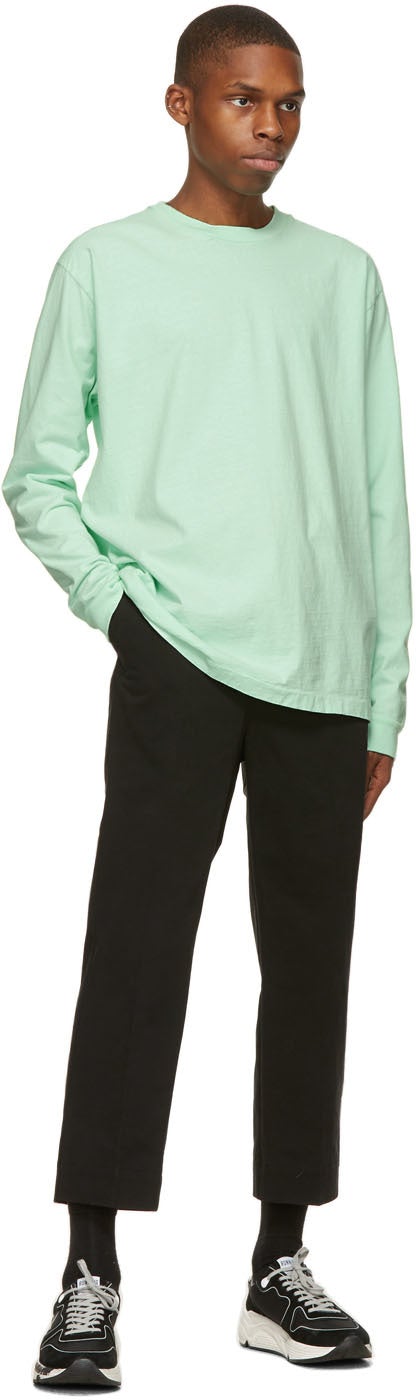 John Elliott Green University Long Sleeve T-Shirt