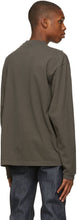 John Elliott Grey 900 Mock Neck Long Sleeve T-Shirt