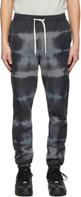 John Elliott Grey Tie-Dye LA Lounge Pants - John Elliott Grey Tie-Dye-Dye Pantalon La Lounge - John Elliott Grey Tie-Dye La Lounge Pants.