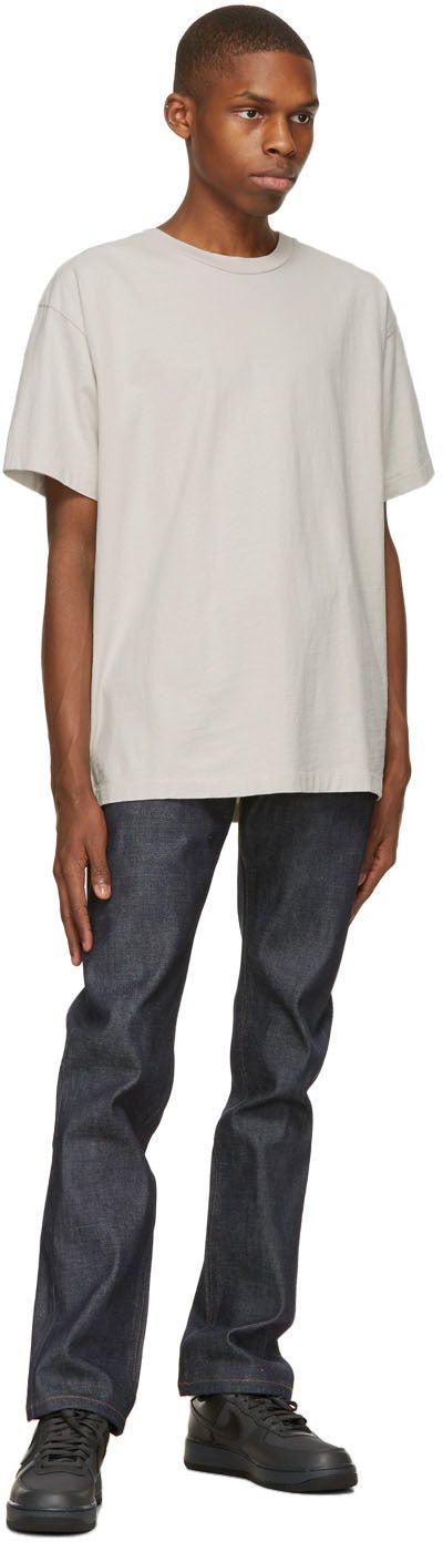 John Elliott Grey University T-Shirt