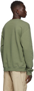 John Elliott Khaki Crew Beach Sweatshirt
