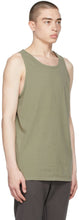 John Elliott Khaki Rugby Tank Top