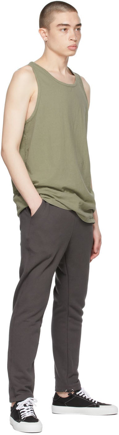John Elliott Khaki Rugby Tank Top