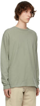 John Elliott Khaki University Long Sleeve T-Shirt