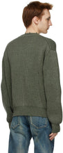 John Elliott Khaki Wool Structure Sweater