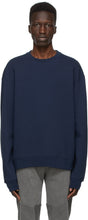 John Elliott Navy Crew Beach Sweatshirt - Sweat-shirt de plage de John Elliott Navy Crew - 존 엘리엇 네이비 크루 비치 스웨터