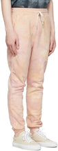 John Elliott Pink Tie-Dye LA Lounge Pants