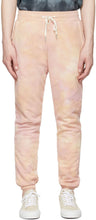 John Elliott Pink Tie-Dye LA Lounge Pants - John Elliott Pink Teams Pantalon La Lounge - 존 엘리엇 핑크 넥타이 염료 라 라운지 바지