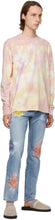John Elliott Pink Tie-Dye University Long Sleeve T-Shirt