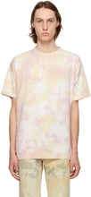 John Elliott Pink Tie-Dye University T-Shirt - T-shirt de l'Université John Elliott rose Tie-Dye - 존 엘리엇 핑크 타이 - 염료 대학 티셔츠