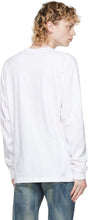 John Elliott White Classic University Long Sleeve T-Shirt