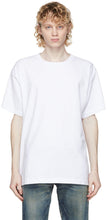 John Elliott White Classic University T-Shirt - T-shirt de l'Université de Classic Blanc Blanc Blanc - 존 엘리엇 화이트 클래식 대학 티셔츠