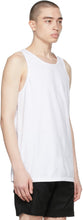 John Elliott White Rugby Tank Top
