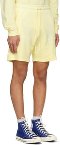 John Elliott Yellow Exposure Shorts