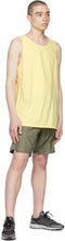 John Elliott Yellow Rugby Tank Top