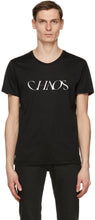 Johnlawrencesullivan Black 'Chaos' T-Shirt - T-shirt JohnlawrfeuLivan Black 'Chaos' - Johnlawrencesullivan Black 'Chaos'티셔츠