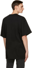 Johnlawrencesullivan Black Oversized Print T-Shirt