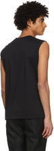 Johnlawrencesullivan Black Piercing Tank Top