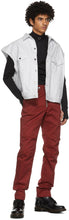 Johnlawrencesullivan Red Zipped Trousers