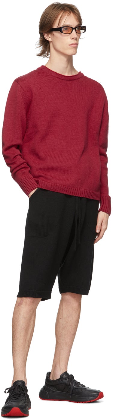 Judy Turner Black Wool Miles Shorts