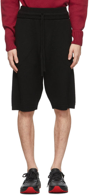 Judy Turner Black Wool Miles Shorts - Judy Turner Noir Miles de laine Short - Judy Turner Black Wool Miles 반바지