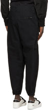 Julius Black Adjustable Zip Cargo Pants