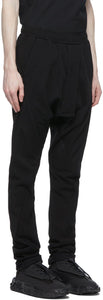 Julius Black Cotton Dry Sweat Lounge Pants