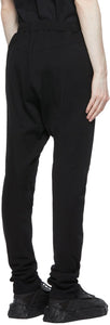 Julius Black Cotton Dry Sweat Lounge Pants