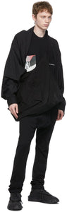 Julius Black Cotton Dry Sweat Lounge Pants