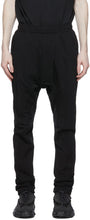 Julius Black Cotton Dry Sweat Lounge Pants - Pantalon salon de sueur sèche en coton noir Julius - 줄리어스 블랙 코튼 마른 땀이 바지 라운지 바지