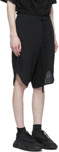 Julius Black Stripe Shorts