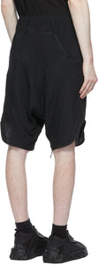 Julius Black Stripe Shorts