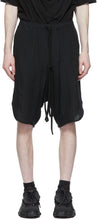 Julius Black Stripe Shorts - Shorts de rayures noires Julius - 줄리어스 블랙 스트라이프 반바지