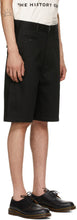 Junya Watanabe Black Cotton Drill Shorts