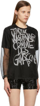 Junya Watanabe Black Mesh Long Sleeve T-Shirt