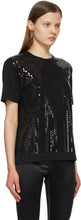 Junya Watanabe Black Sequin T-Shirt