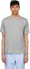 Junya Watanabe Grey Jersey 'Man' T-Shirt - T-shirt Junya Watanabe Grey Jersey 'Homme' - Junya Watanabe Grey Jersey 'Man'티셔츠