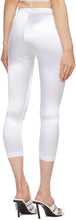 Junya Watanabe White Jersey Leggings