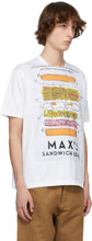 Junya Watanabe White Max Halley Edition Printed T-Shirt
