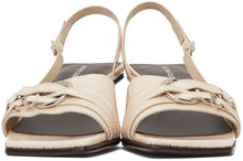 Justine Clenquet Beige Drew Heeled Sandals