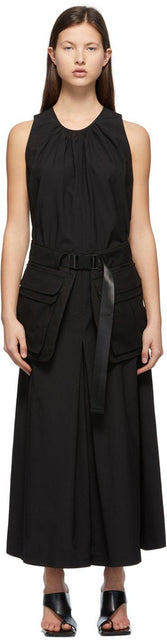 Juun.J Black Belt Jumpsuit - JUNSUIT DE CEINTURE NOIR JUUN.J - Juun.j 검은 벨트 점프 수트