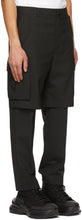 Juun.J Black Layered Cargo Pants