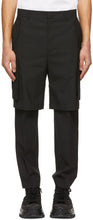Juun.J Black Layered Cargo Pants - Juun.J Pantalon de cargaison en couches noires - Juun.j 블랙 층화 된화물 바지